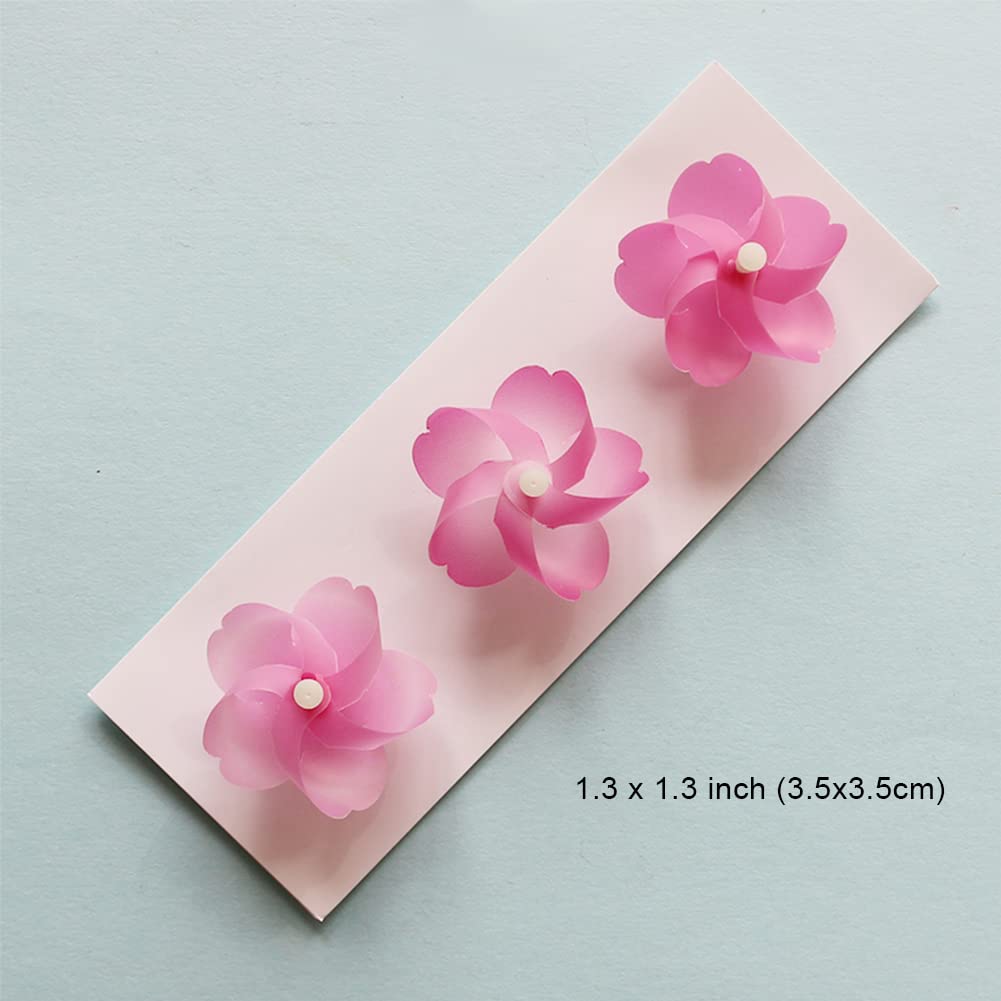 Amazon.co.jp: 回転式フラワー冷蔵庫冷蔵庫マグネット、桜風車冷蔵庫